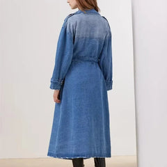 Gina Vintage Denim Trench