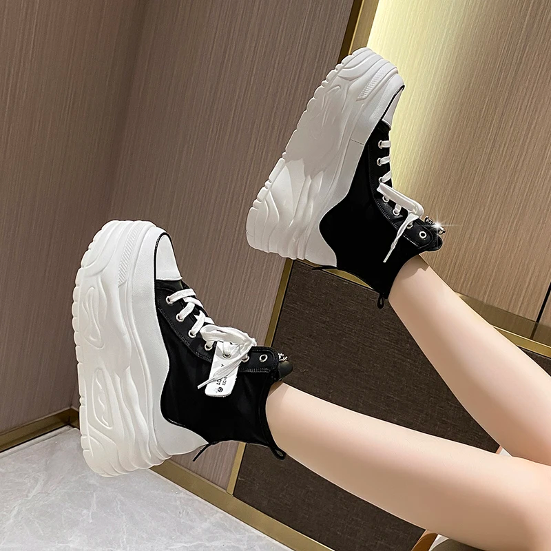 Flutterby Platform Ankle Sneakers