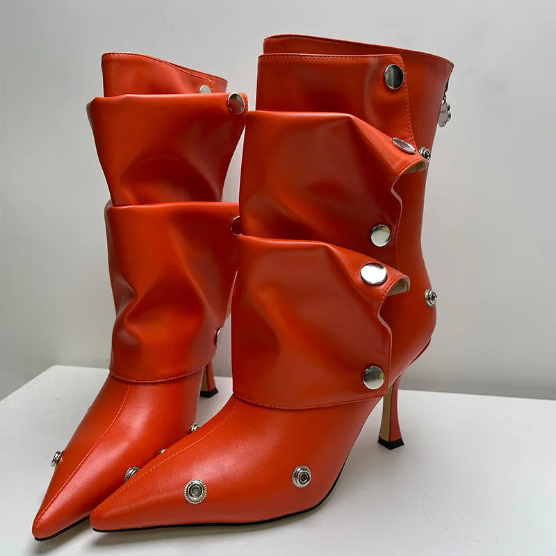 Metallic Muse High Heels