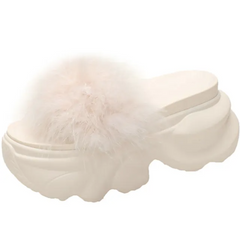 CozyPaws Platform Slippers