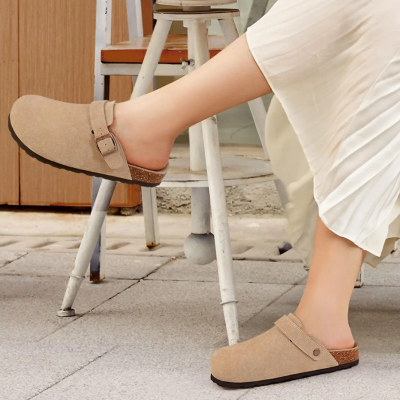 EcoCork Suede Slippers