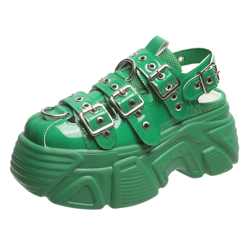 HollowHug Buckle Sandals