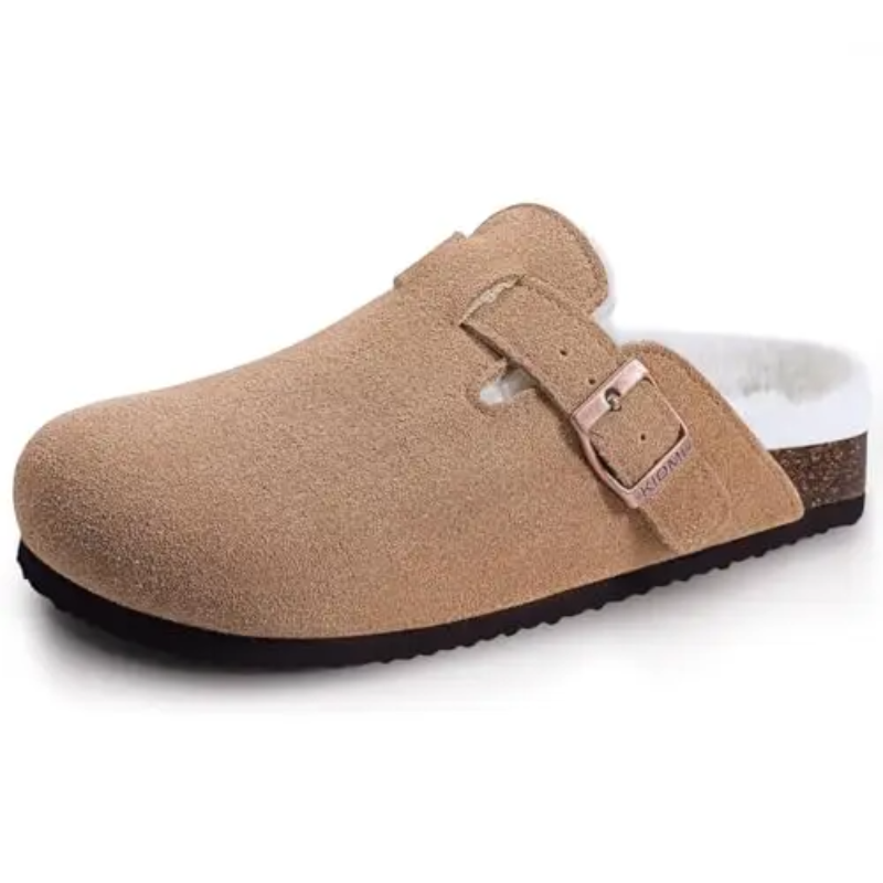 EarthTone Suede Slippers