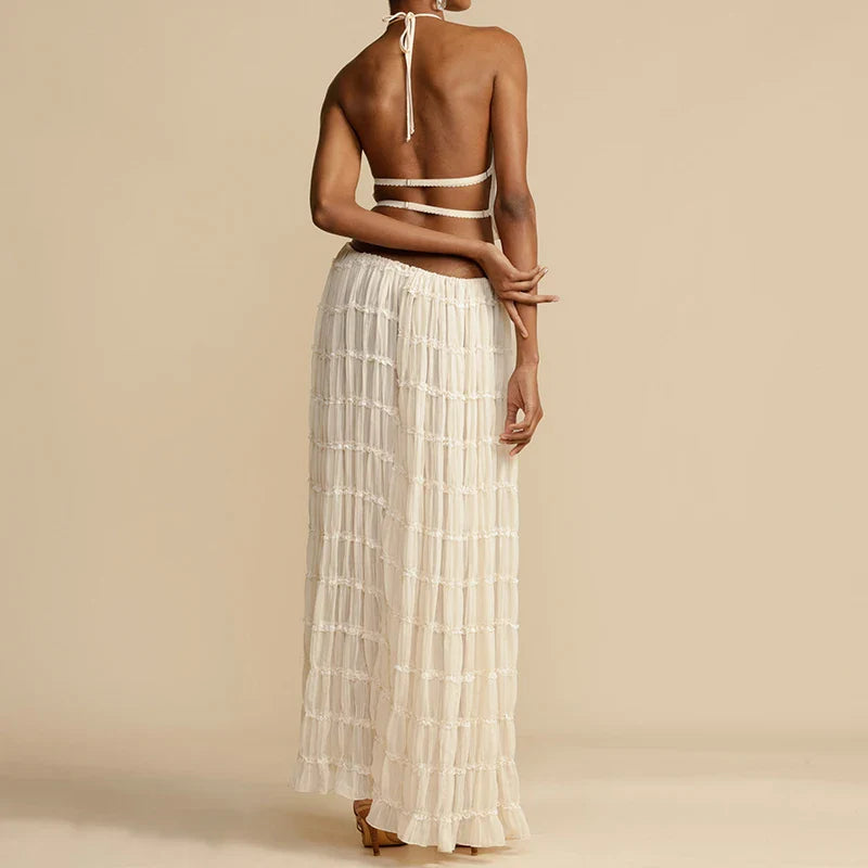 LunaFlair Backless Set