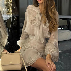 OnaLuxe Mini Skirt