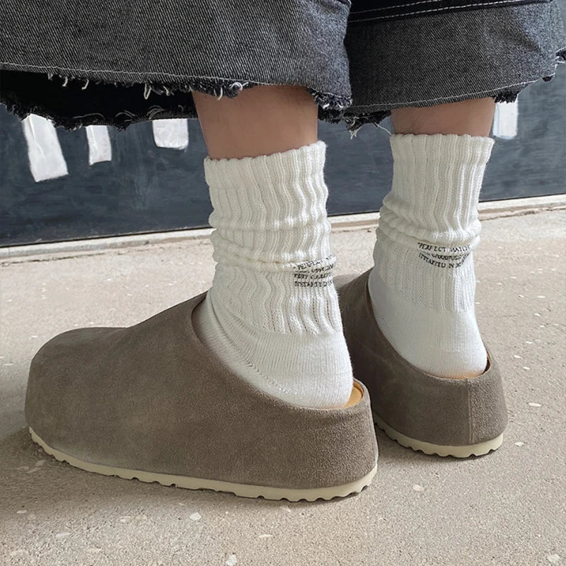 GentlemanRise Suede Slippers