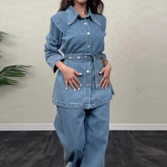 Crisp Spring Denim Set