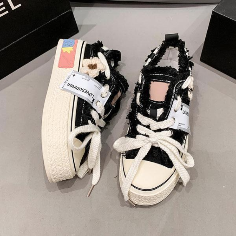 Flora Platform Sneakers