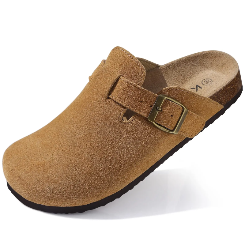 EarthTone Suede Slippers