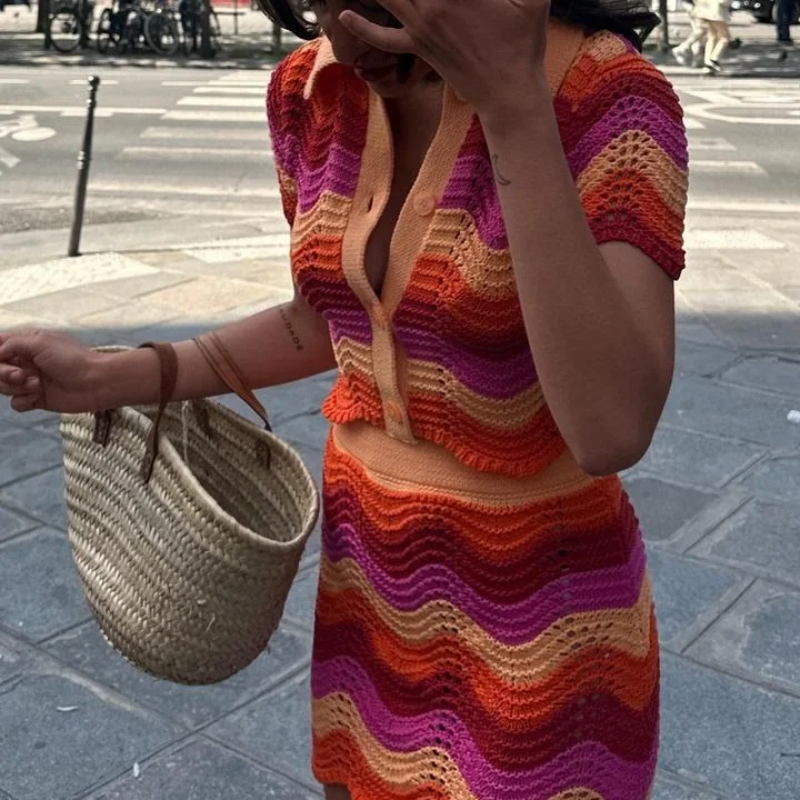 Dora Knitted Summer Set