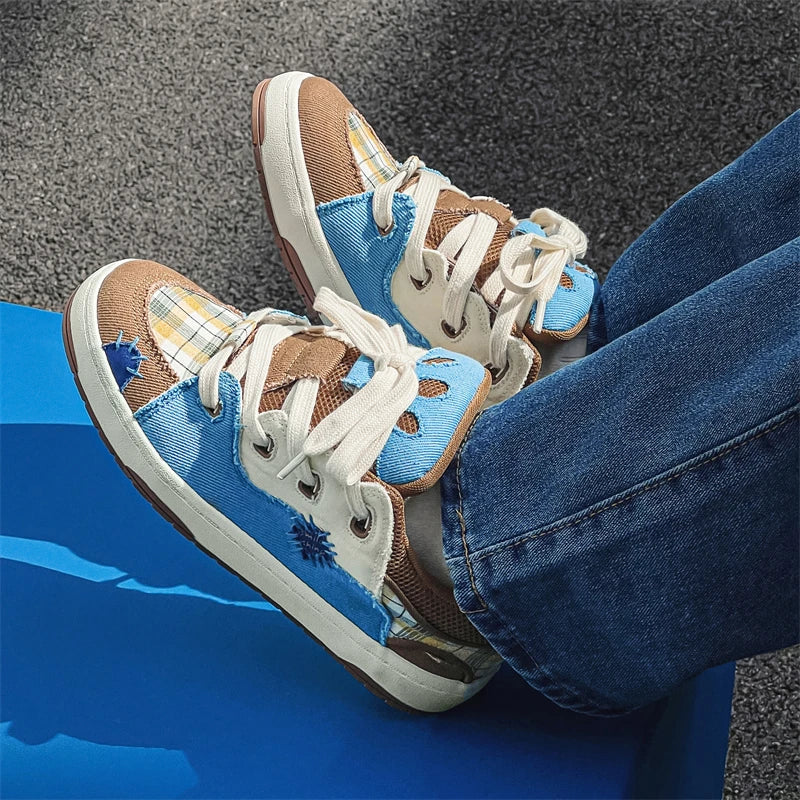 Patchy Casual Sneakers