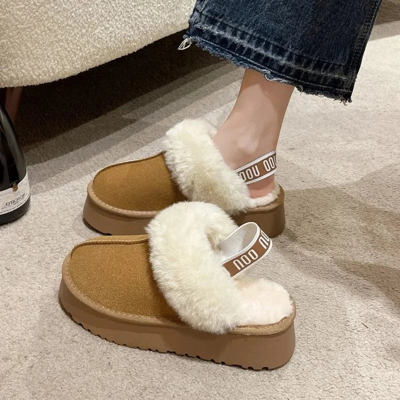 Corolla Fur Slippers