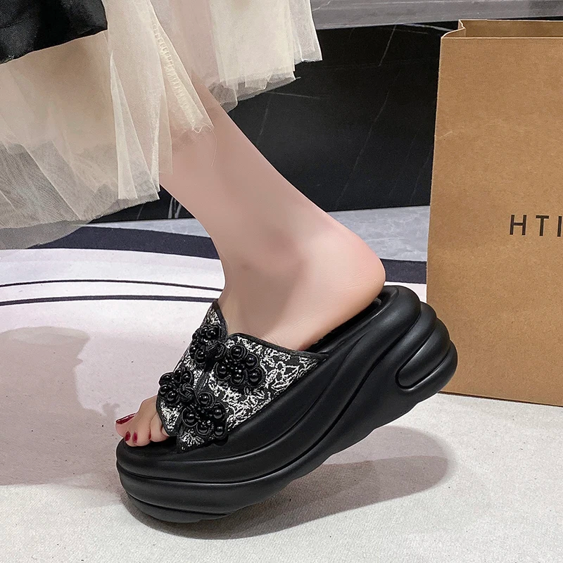 Pearl Petal Slippers