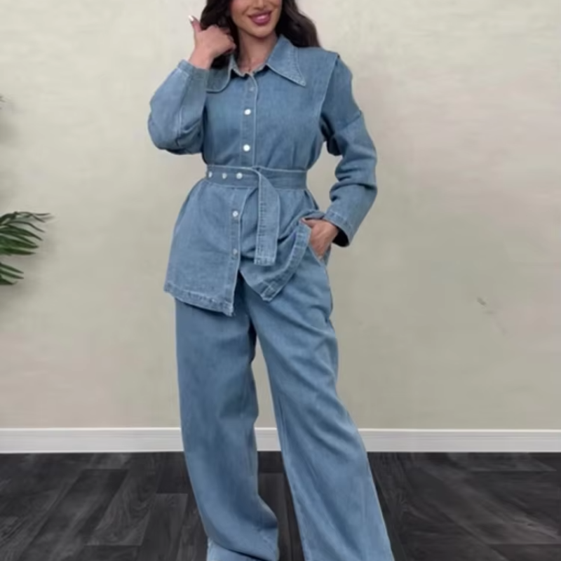 Crisp Spring Denim Set