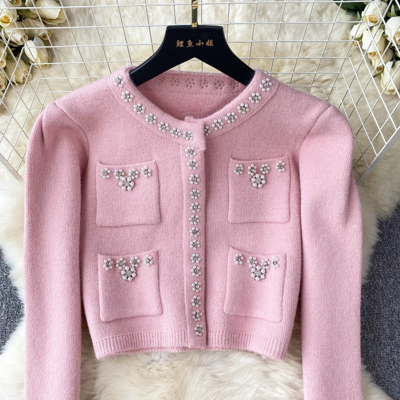 Ethereal Knit Skirt Set