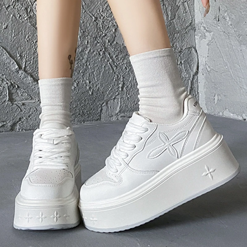 Elevate Elegance Platform Sneakers
