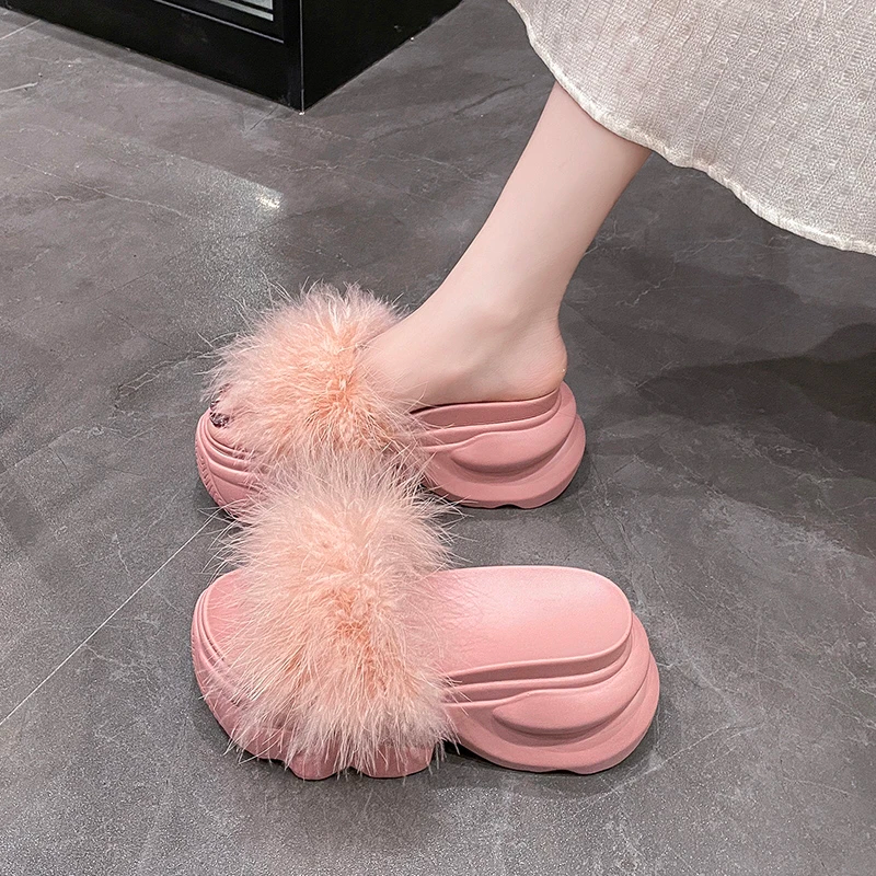 CozyPaws Platform Slippers
