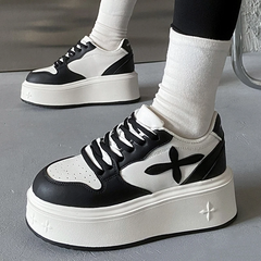 Elevate Elegance Platform Sneakers