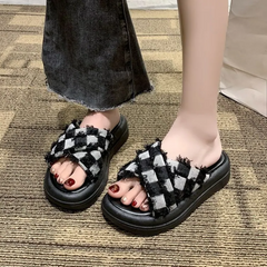 Sonya Denim Slippers