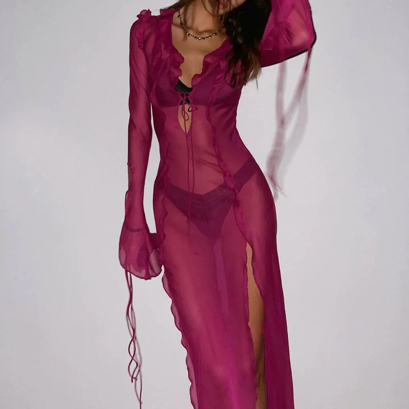 Seraphina Slit Cover-Up