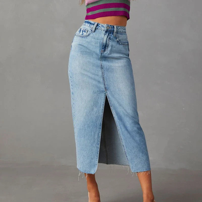 Elegant Ease Midi Skirt