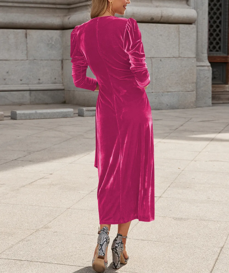 Ambrosia Velvet Party Dress