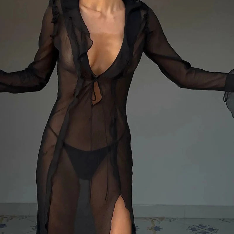 Seraphina Slit Cover-Up