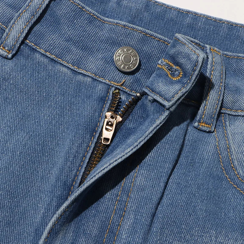 KoreStyle Hollow-Out Denim