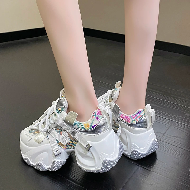 Stylish Stella Platform Sneakers