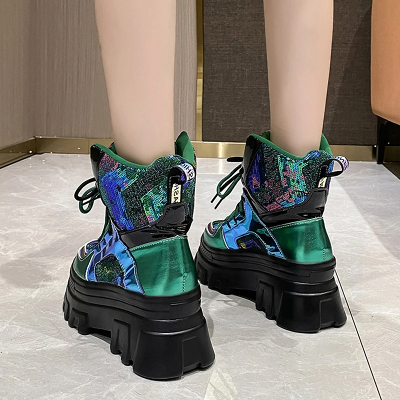 Techno Walk Chunky Boots