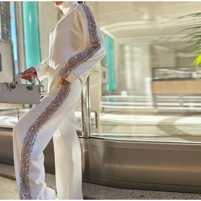 Anya Sequin Chic Suit