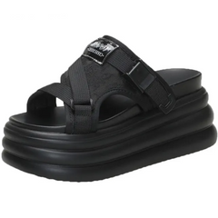 Trailblazer Peep-Toe Slippers