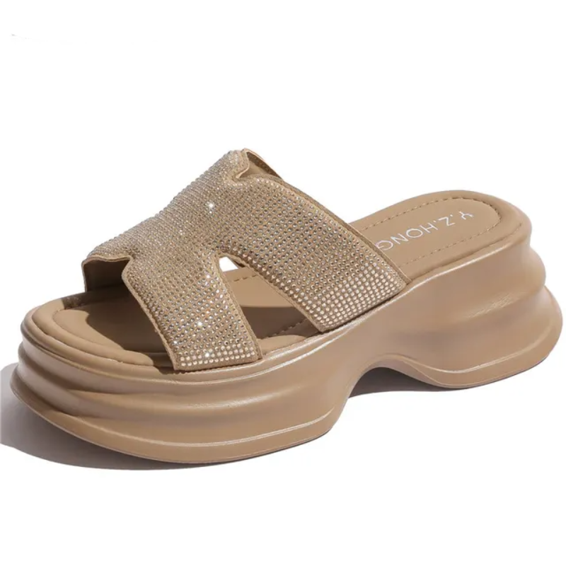 Xandra Glit Summer Slippers