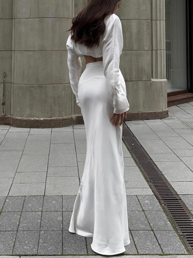 After Dark Long Skirts
