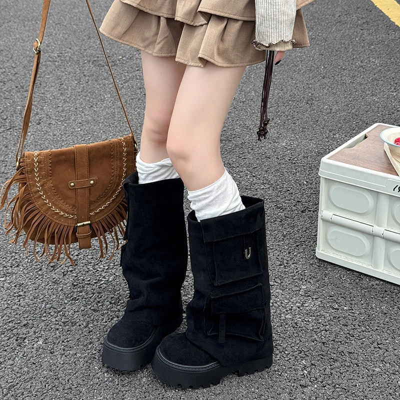 ChestnutRise Chunky Boots