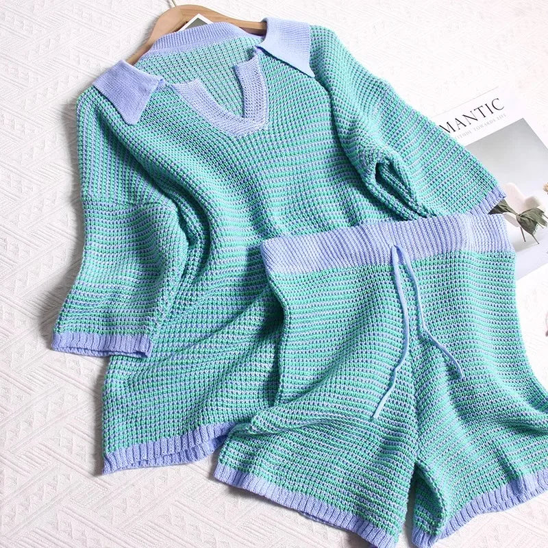 Vivid Vogue Knitted Dress