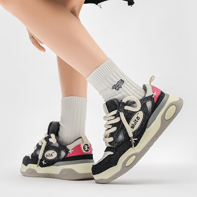 Strada Denim Sneakers
