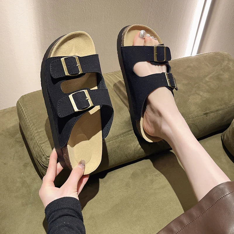 Kory Suede Slippers