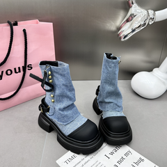 Perry Denim Boots