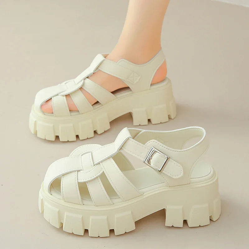 Veneto Roman Platform Sandals
