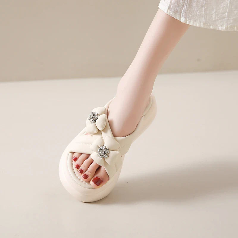 Lavender Lily Slippers
