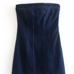 Katy Sexy Denim Dress