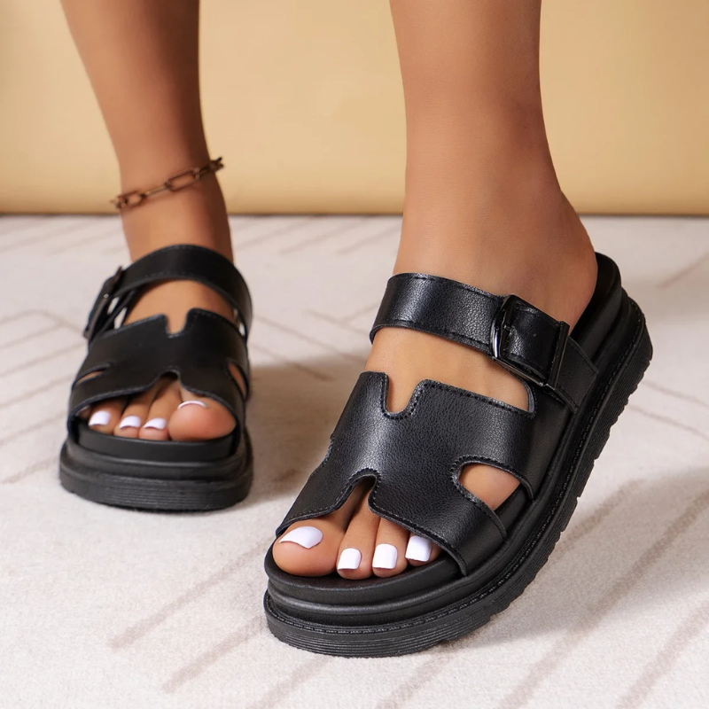 ZenithStride Platform Sandals