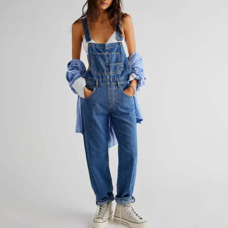 Blue Skies Denim Jumpsuit