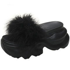 CozyPaws Platform Slippers