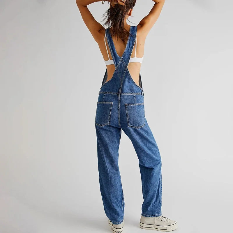 Blue Skies Denim Jumpsuit