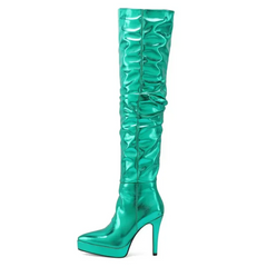 Superstar Glossy High Boots