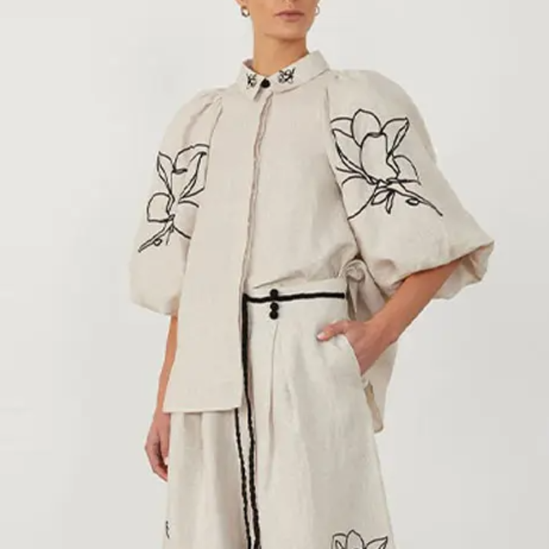 Lidia's Flower Retro Suit
