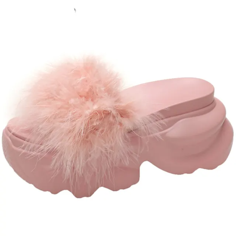 CozyPaws Platform Slippers