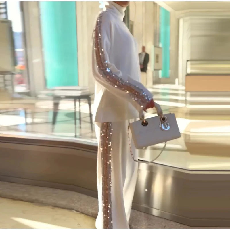 Anya Sequin Chic Suit